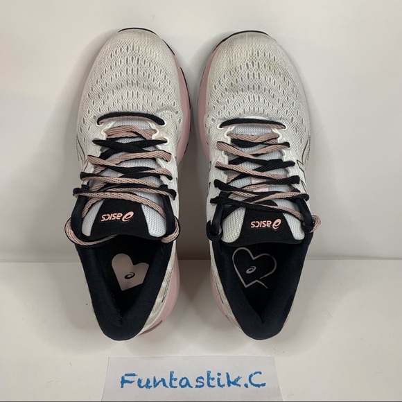 ❌SOLD❌ Asics Gel-Cumulus 22 FlyteFoam 1012A839 Women's Size: 8 White/Pink Shoes. - Picture 6 of 15